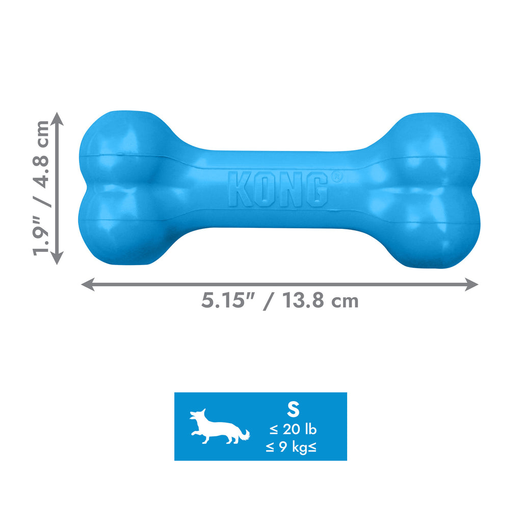 KONG Puppy Goodie Bone Dog Toy - Blue