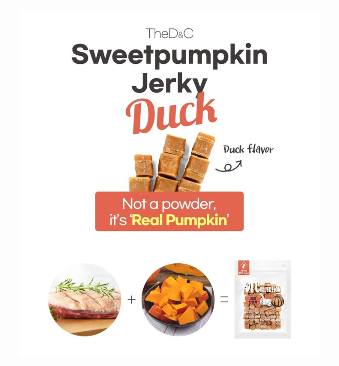 Duck & Sweet Pumpkin Jerky