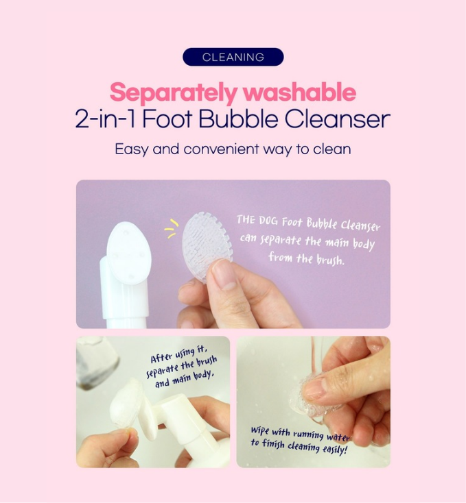 2-in-1 Foot Bubble Cleanser