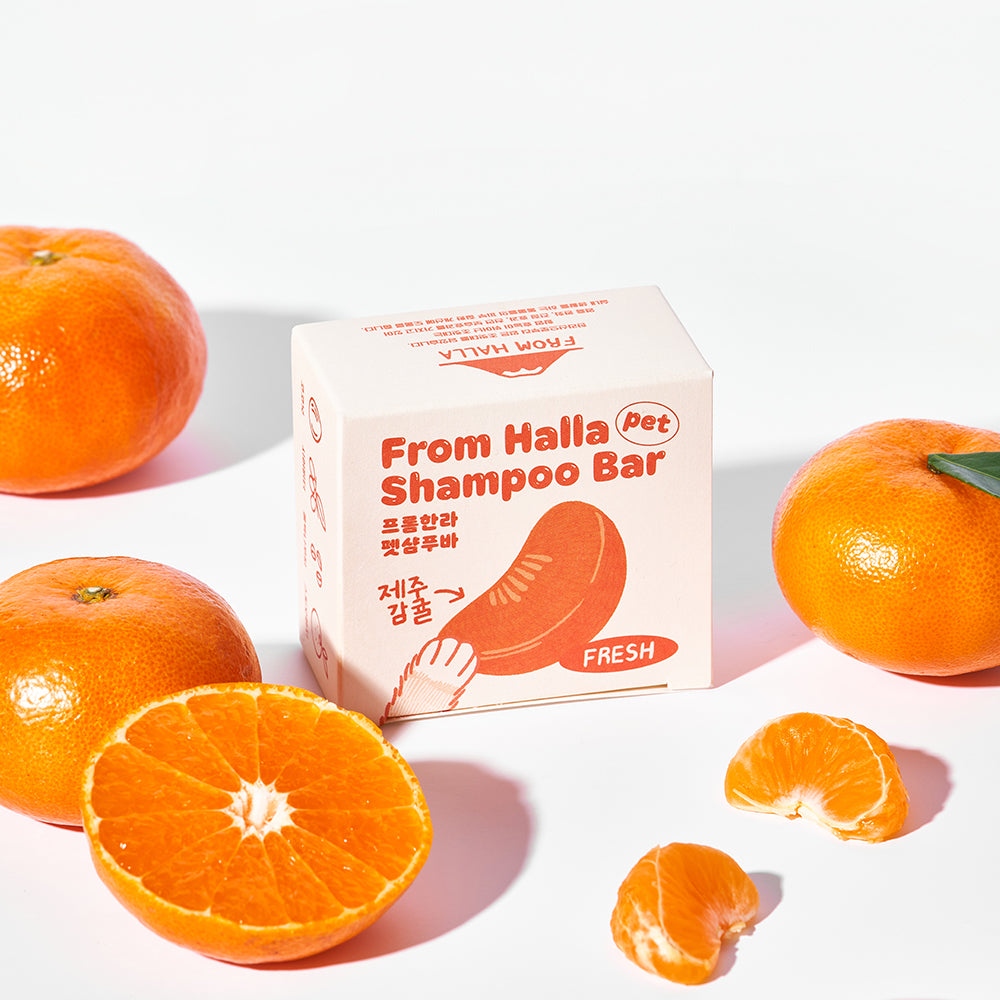 HALLA Shampoo Bar –  Halla Mt. Jeju Tangerine