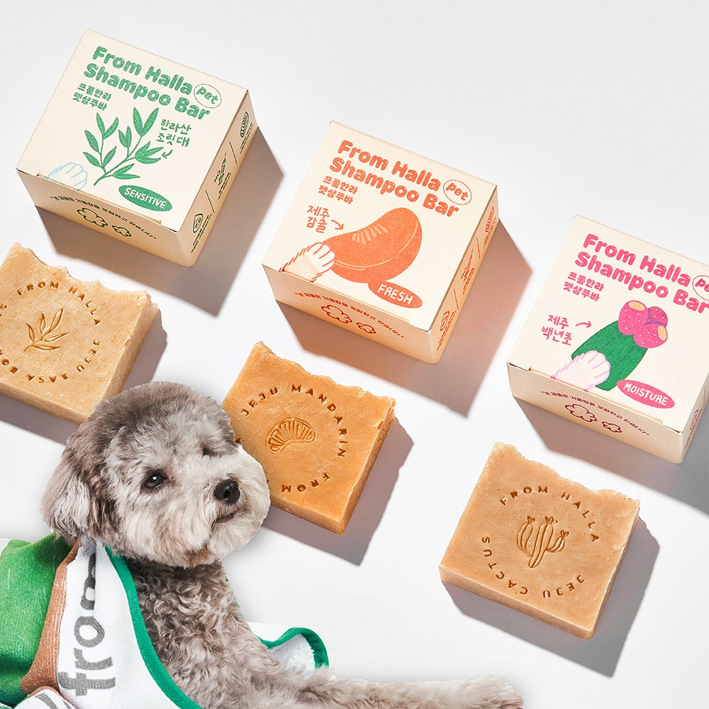 HALLA Shampoo Bar –  Halla Mt. Jeju Tangerine