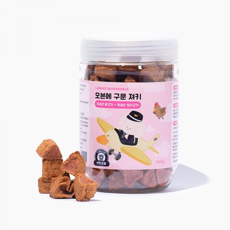 Oven Baked Jerky - Chicken & Duck