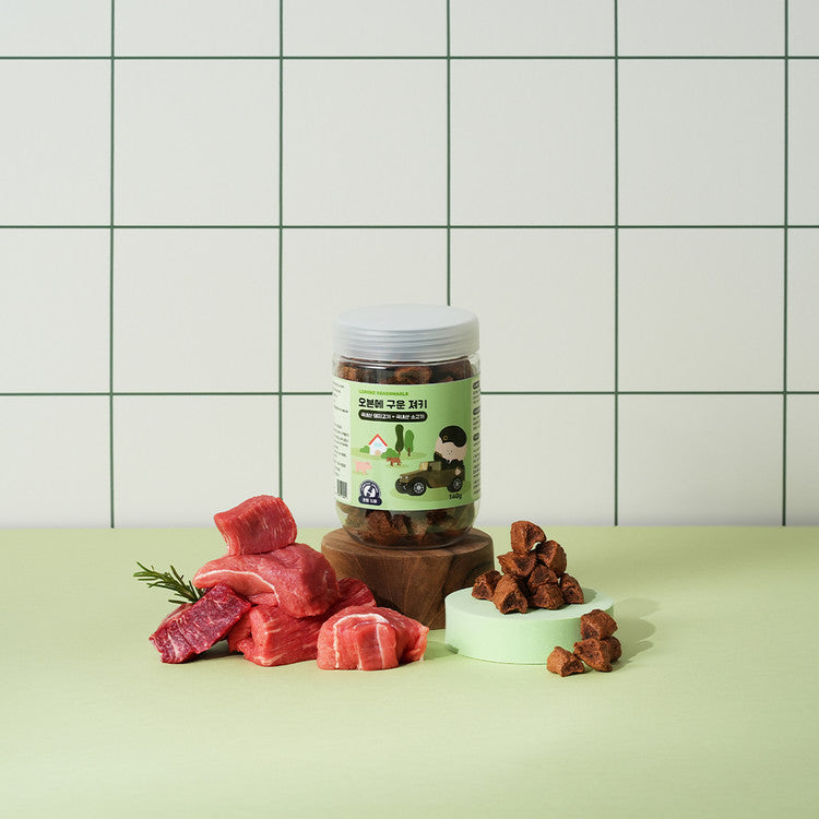 Oven Baked Jerky - Pork & Beef